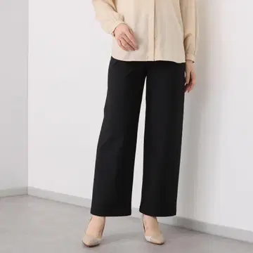 A1325 피츠 흡습 발열 흡방습 속기모 세미 와이드 팬츠