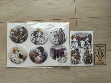 약속의 네버랜드 체험 뮤지엄 캔 배지 세트