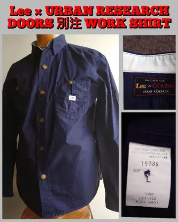 Lee x URBAN RESEARCH DOORS 별주 WORK SHIRT