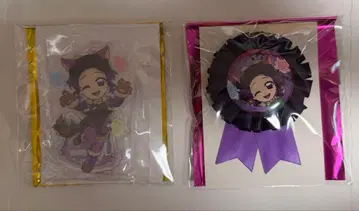 귀멸의 칼날 ufotable 할로윈 아크릴 스탠드 배지