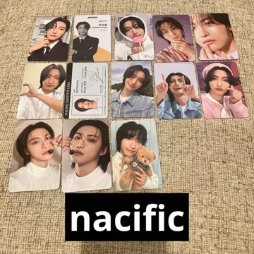 ateez nacific 나시픽 성화 트레이딩 카드