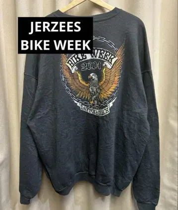 Jerzees Bike Week 2004 트레이닝복 맨투맨