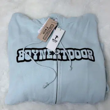 BOYNEXTDOOR WEGO 피그먼트 ZIP 후디 색스 L