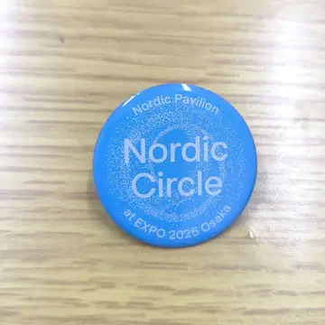 Nordic Circle 북유럽관 핀 배지 EXPO 2025 오사카