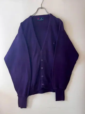 No.3626 US 구제 의류 Isle of Cotton 퍼플 가디건