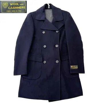 에디피스 캐시미어 혼방 더블 피 코트 코트 46