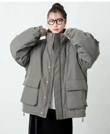 FREAK'S STORE 충전솜 볼륨 블루종 올리브 컬러