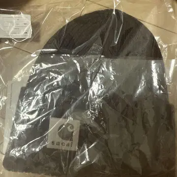 sacai Carhartt 니트 넥 워머 베이지