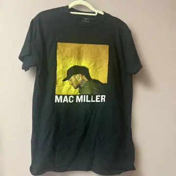 구제 의류 MAC MILLER 블랙 T셔츠 M