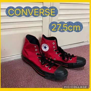 [ 새상품 ] CONVERSE 하이컷 스니커즈 27.5cm 레드