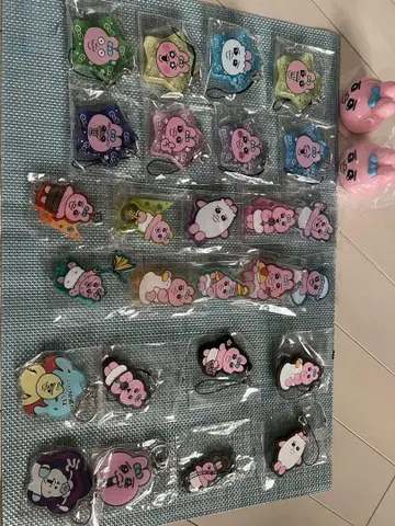 빤쮸토끼,  아크릴 키링 세트