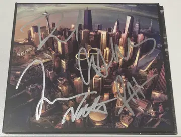 Foo Fighters 사인 포함 CD