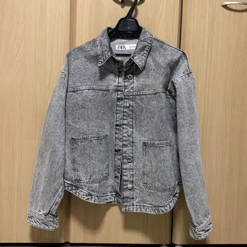 ZARA 그레이 데님 자켓 M