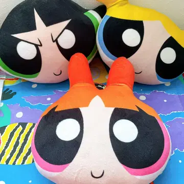 파워퍼프걸 쿠션 3개 세트 아메토이