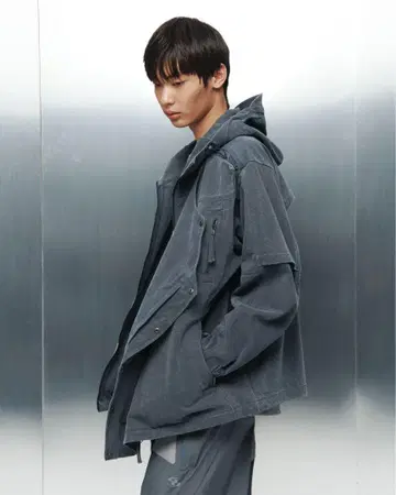 SAN SAN GEAR COTTON WASHED HOODIE JACKET