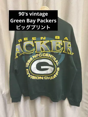 90s Green Bay Packers NFC 챔피온 맨투맨