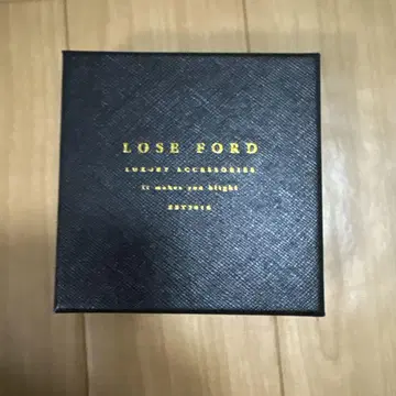 LOSE FORD 실버 체인 팔찌