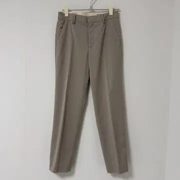 UNITED ARROWS 테이퍼드 팬츠 스트레이트 사이드 라인 38 모카