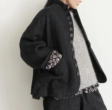 [ 미사용/완판템 ] ICHI Antiquites 울 헤링본 자켓