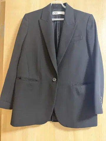 ZARA 블랙 테일러드 자켓 M