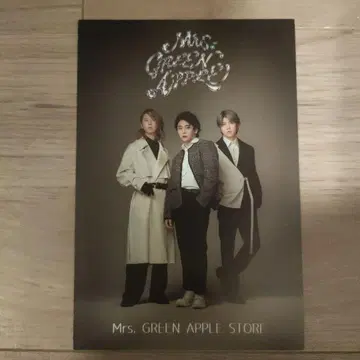 Mrs. GREEN APPLE 팝업 스토어 혜택 엽서