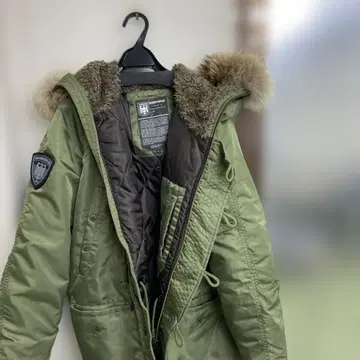 #bundeswear 다운 남성용 L 사이즈 그린