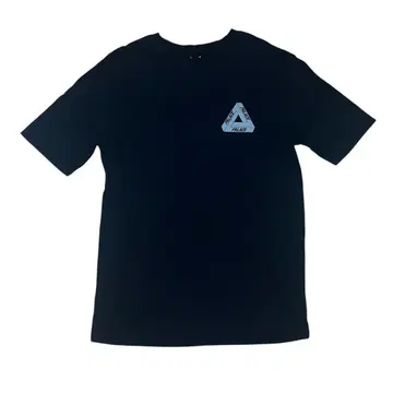 palace skateboards black 리플렉터 셔츠