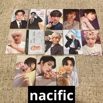 ateez nacific 나시픽 민기 트레이딩 카드