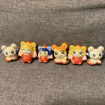 레어 당시물 모햄즈 톳토코 하무타로 피규어 6개 세트