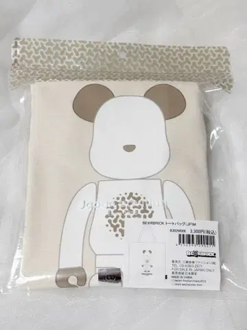 BE@RBRICK 베어브릭 토트백 오사카 만박 일본관 한정판