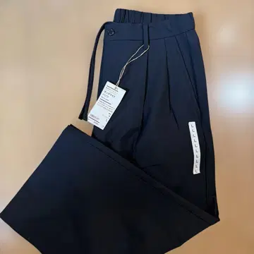 무인 턱 와이드 팬츠 신사 L 사이즈