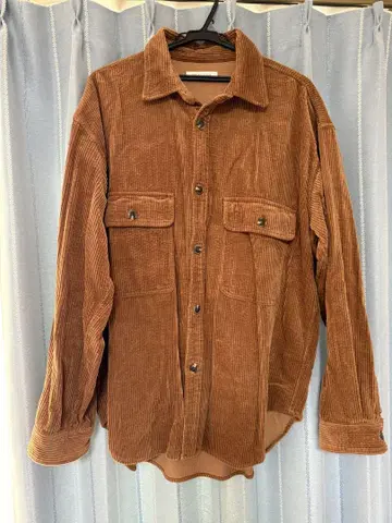 FREAK'S STORE 코듀로이 브라운 셔츠 L