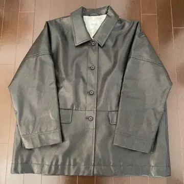 SLOBE IENA 인조 가죽 블루종