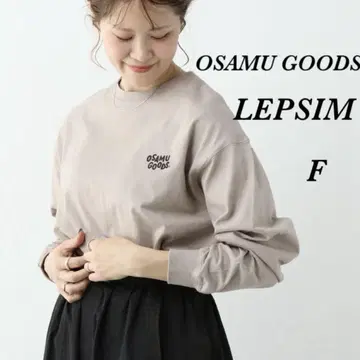 [ OSAMU GOODS x LEPSIM ] 롱 T셔츠 오버사이즈