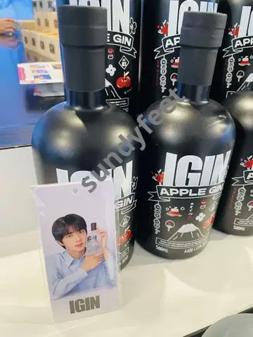 BTS 진 IGIN 일본 한정판 디자인 택 포함 시부야 팝업 POPUP