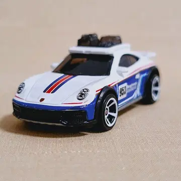 핫휠 포르쉐 911 랠리 화이트