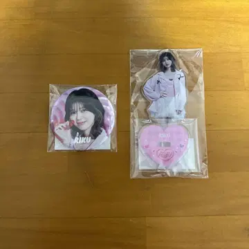 NiziU RIKU 리쿠 아크릴 스탠드 캔 배지