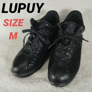 LUPUY 뤼뷔 스니커즈 퀼팅 블랙 사이드 지퍼 여성용