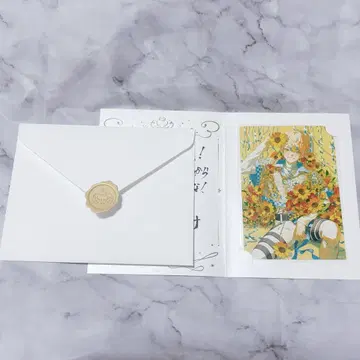 니지산지 히바치 마나 생일 굿즈 2024 메시지 카드