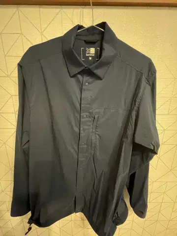 카리마 에어 리얼 LS shirt M 네이비