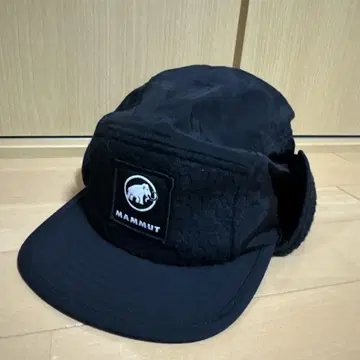 MAMMUT 플라이트 캡 블랙 귀마개 포함