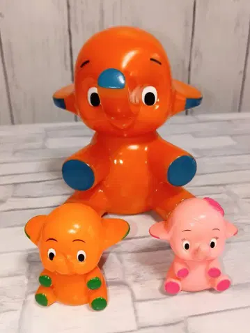 사토 제약 사토짱 저금통과 손가락 인형 소프트 비닐