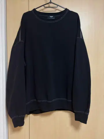 블랙 크루넥 트레이닝복 M