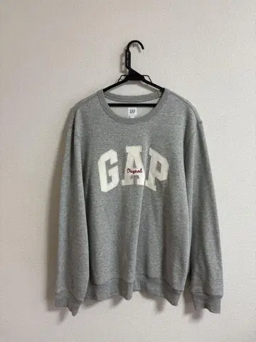 GAP 갭 그레이 크루넥 트레이닝복