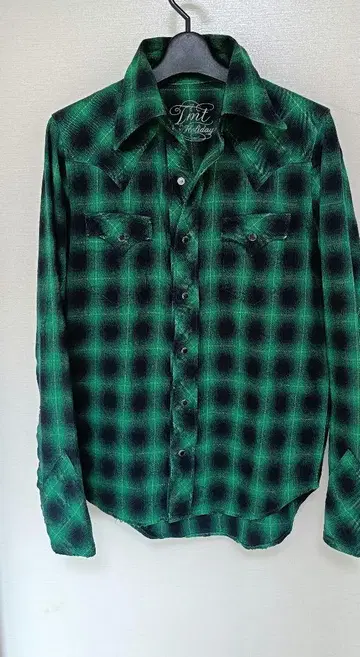 TMT 기무라 타쿠야 착용 체크 셔츠