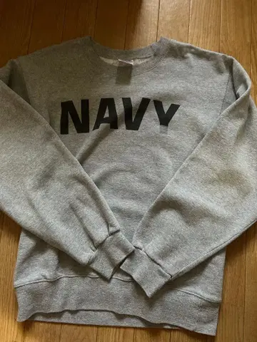 navy 맨투맨 그레이