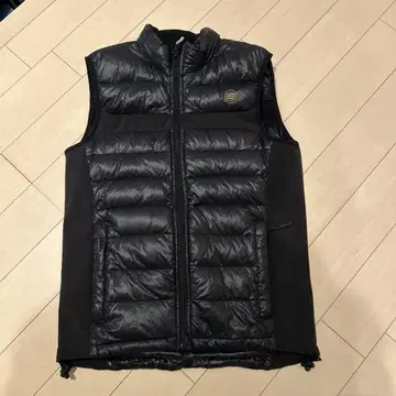 HYOD 레오파드 다운 베스트 L 사이즈 블랙