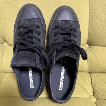 CONVERSE ALL STAR 블랙 스니커즈 패턴