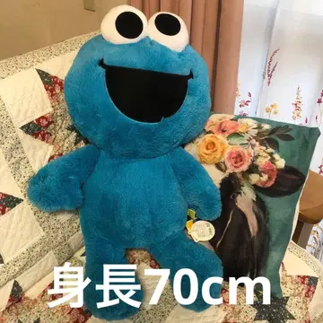 쿠키 몬스터 초 BIG 봉제 인형