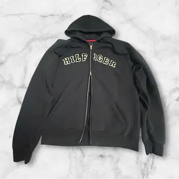 TOMMY HILFIGER 더블 지퍼 후드티